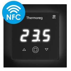 Терморегулятор для теплого пола Thermo Thermoreg TI-700 NFC Black Терморегулятор для теплого пола Thermo Thermoreg TI-700 NFC Black
