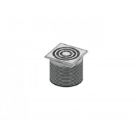 Решетка для трапа TECEdrainpoint S Steel II 110x110 мм нержавеющая сталь 3660002