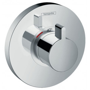 Комплект термостатического смесителя для душа Hansgrohe ShowerSelect S Highflow 15741000/01800180 15741000S Комплект термостатического смесителя для душа Hansgrohe ShowerSelect S Highflow 15741000/01800180 15741000S