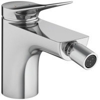 Смеситель для биде Hansgrohe Vivenis однорычажный со сливным гарнитуром хром 75200000