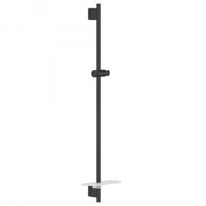 Душевая штанга GROHE Rainshower SmartActive 900 мм с полочкой фантомный черный 22125KF0