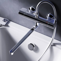 Смеситель для ванны и душа AM.PM X-Joy с термостатом F85A50900