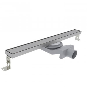 Трап душевой Plumberia Selection PS LINEAR 6x100 см комбинированный затвор нержавеющая сталь PSL100MT Трап душевой Plumberia Selection PS LINEAR 6x100 см комбинированный затвор нержавеющая сталь PSL100MT