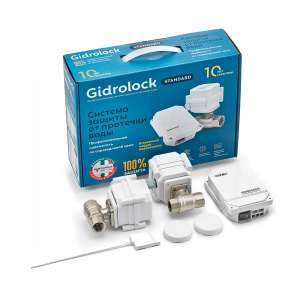 Комплект защиты от протечек Gidrolock Standard RADIO TIEMME 3/4 39201012 Комплект защиты от протечек Gidrolock Standard RADIO TIEMME 3/4 39201012