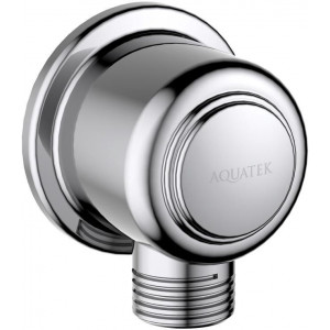 Шланговое подсоединение Aquatek КЛАССИК хром AQ2461CR