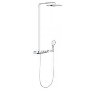 Душевая система с термостатом GROHE Rainshower SmartControl 360 DUO белая луна 26250LS0