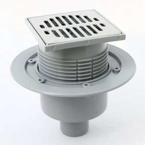 Трап McAlpine MRFG3V-50 115x115 мм вертикальный выпуск 50 мм сухой затвор MRFG3V-50 Трап McAlpine MRFG3V-50 115x115 мм вертикальный выпуск 50 мм сухой затвор MRFG3V-50
