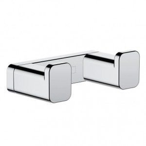 Крючок двойной hansgrohe AddStoris хром 41755000