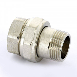 Разъемное соединение НВ Uni-Fitt прямое никелированное с O-ring 1 650N4000