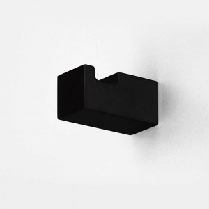 Крючок для ванной одинарный Colombo Design MiniQ черный матовый CD127.NM Крючок для ванной одинарный Colombo Design MiniQ черный матовый CD127.NM