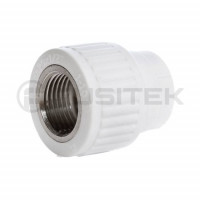Муфта комбинированная Fusitek PP-R 25x3/4 ВР FT04204