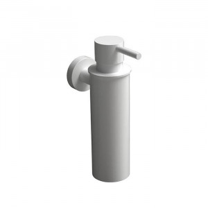 Дозатор для жидкого мыла подвесной Colombo Design Plus белый матовый W4981.BM Дозатор для жидкого мыла подвесной Colombo Design Plus белый матовый W4981.BM