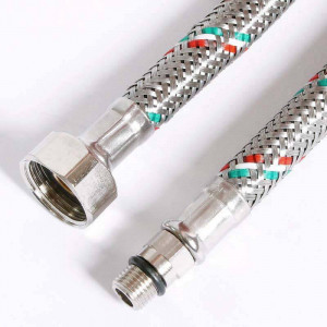 Гибкая подводка для смесителя Uni-Fitt 1/2 x M10 100 см 502S2810 Гибкая подводка для смесителя Uni-Fitt 1/2 x M10 100 см 502S2810