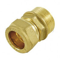 Муфта переходная латунная Tiemme 15x3/4 НР 1100023