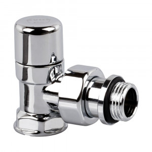 Клапан запорный угловой SR Rubinetterie Ovus 1/2 хром 0453-1500C000