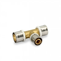 Тройник пресс редукционный General Fittings 26х20х26 мм 706G8781