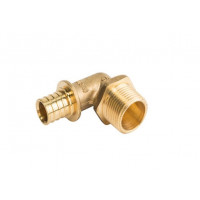 Угольник латунный VALTEC 25 мм x 3/4 НР EFA26.25-10BB
