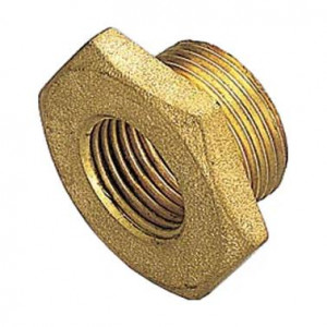 Фитинг переходный Tiemme 1/2x3/8 наружная-внутренняя резьба 1500093