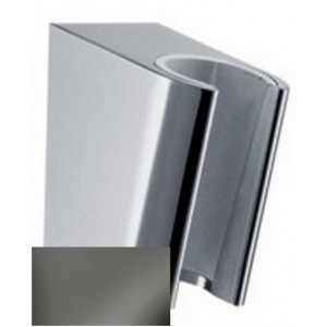 Держатель ручного душа Hansgrohe PorterS шлифованный черный хром 28331340 Держатель ручного душа Hansgrohe PorterS шлифованный черный хром 28331340