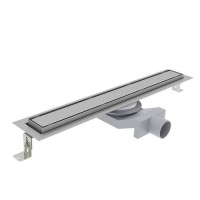 Трап душевой Plumberia Selection PS IN-TILE 6x90 см комбинированный затвор нержавеющая сталь PST90MT