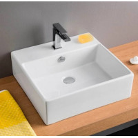 Раковина Artceram QUADRO 50х48 см 1 отв. белая QUL002 01 00