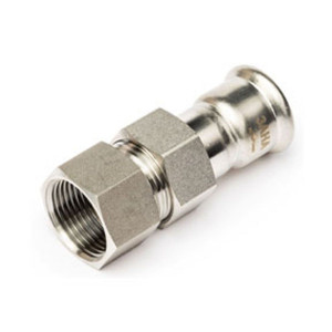 Соединение разъемное SANHA NiroPress AISI 316L ВПр-НР 28x1 69333GMVA281.3 Соединение разъемное SANHA NiroPress AISI 316L ВПр-НР 28x1 69333GMVA281.3