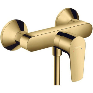 Смеситель для душа Hansgrohe Talis E однорычажный внешний монтаж полированное золото 71760990