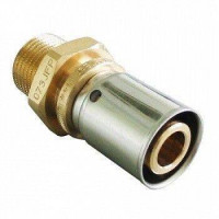 Соединение прессовое TECEflex 40x3.5-1 1/4 НР латунь 1512054