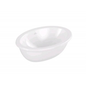 Раковина Villeroy & Boch Loop & Friends 430x280x185 мм без отверстия цвет белый Alpin 4A530001 Раковина Villeroy & Boch Loop & Friends 430x280x185 мм без отверстия цвет белый Alpin 4A530001