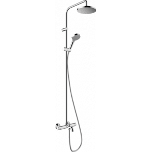 Душевая система для ванны Hansgrohe Vernis Blend с термостатом 205/100 мм 26274000 Душевая система для ванны Hansgrohe Vernis Blend с термостатом 205/100 мм 26274000