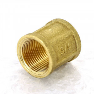 Муфта латунная Tiemme 1 x 3/4 дюйма ВР-ВР 1500059