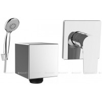 Смеситель встраиваемый с ручным душем Aquanet Static 1.06 00257149