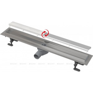 Водоотводящий желоб AlcaPlast APZ13-DOUBLE9-750 Fit and Go 750 мм APZ13-DOUBLE9-750 Водоотводящий желоб AlcaPlast APZ13-DOUBLE9-750 Fit and Go 750 мм APZ13-DOUBLE9-750