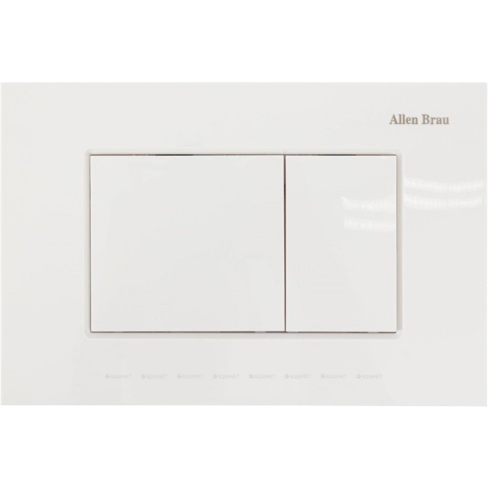 Кнопка смыва Allen Brau Evo S ABS белый 9.2EV01.20