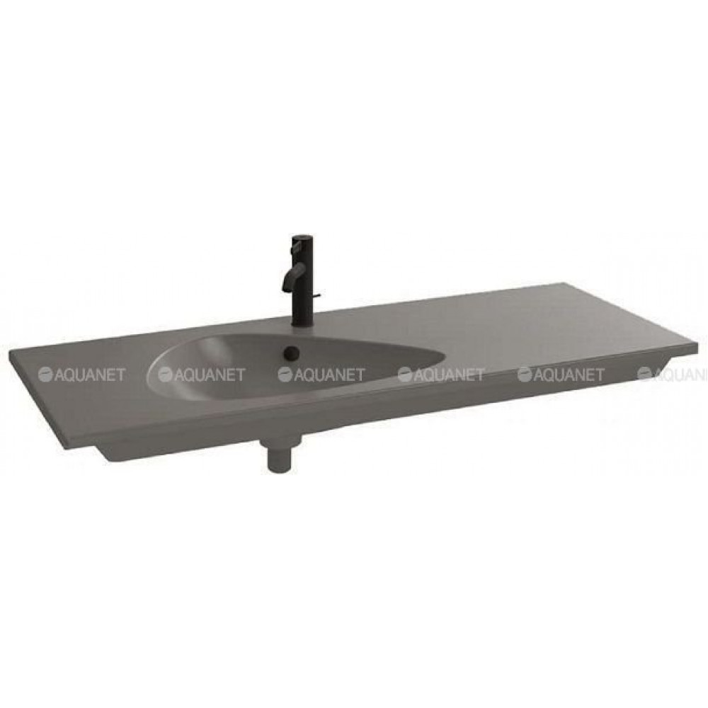 Раковина накладная Jacob Delafon Nouvelle Vague 120х46 см серая EXAP112-Z-MG2