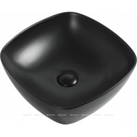 Раковина накладная Aquanet TREND-1-MB 400x400x140 мм черный матовый TREND-1-MB