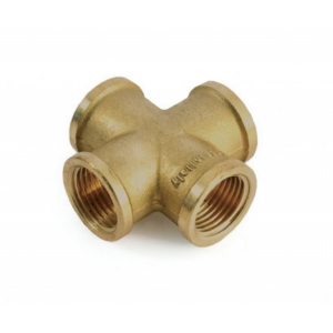 Крестовина латунная General Fittings ВР 3/4 равнопроходная EBF0434 Крестовина латунная General Fittings ВР 3/4 равнопроходная EBF0434