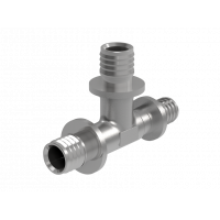 Тройник аксиальный Royal Thermo 25х20х25 мм 90° редукционный латунь НС-1042013