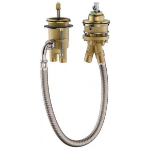 Скрытая часть смесителя для ванны Hansgrohe на 2 отверстия 13159180 Скрытая часть смесителя для ванны Hansgrohe на 2 отверстия 13159180
