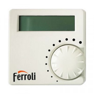 Термостат комнатный Ferroli HRT-177 WS программируемый 46361210