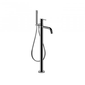 Смеситель для ванны напольный Gessi Emporio Via Tortona с душевой лейкой хром 24943#031