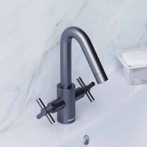 Смеситель для раковины Damixa Neo Classic графит 270210000 Смеситель для раковины Damixa Neo Classic графит 270210000