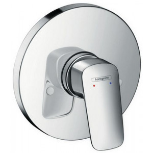 Смеситель для душа hansgrohe Logis на 1 потребитель внешняя часть 71606000 Смеситель для душа hansgrohe Logis на 1 потребитель внешняя часть 71606000