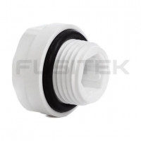 Заглушка полипропиленовая Fusitek PP-R 20x1/2 НР FT03401