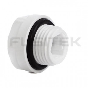 Заглушка полипропиленовая Fusitek PP-R 20x1/2 НР FT03401