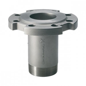 Переход с резьбы 2 1/2 на фланец DN65 PN16/40 нержавеющая сталь 00120126 Переход с резьбы 2 1/2 на фланец DN65 PN16/40 нержавеющая сталь 00120126