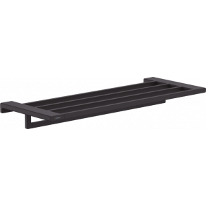 Полка для полотенец Hansgrohe AddStoris 648 мм черный матовый 41751670 Полка для полотенец Hansgrohe AddStoris 648 мм черный матовый 41751670