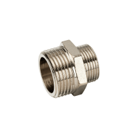 Ниппель переходной STOUT НР-НР никелированный 1x3/4 SFT-0004-000134