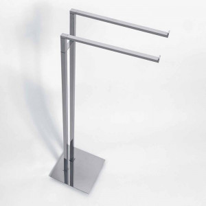 Стойка для полотенец Colombo Design MiniQ 20x34x83.5 см хром B5038.CR Стойка для полотенец Colombo Design MiniQ 20x34x83.5 см хром B5038.CR