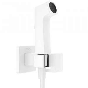 Гигиенический душ Hansgrohe 1jet настенный белый матовый 29233700 Гигиенический душ Hansgrohe 1jet настенный белый матовый 29233700